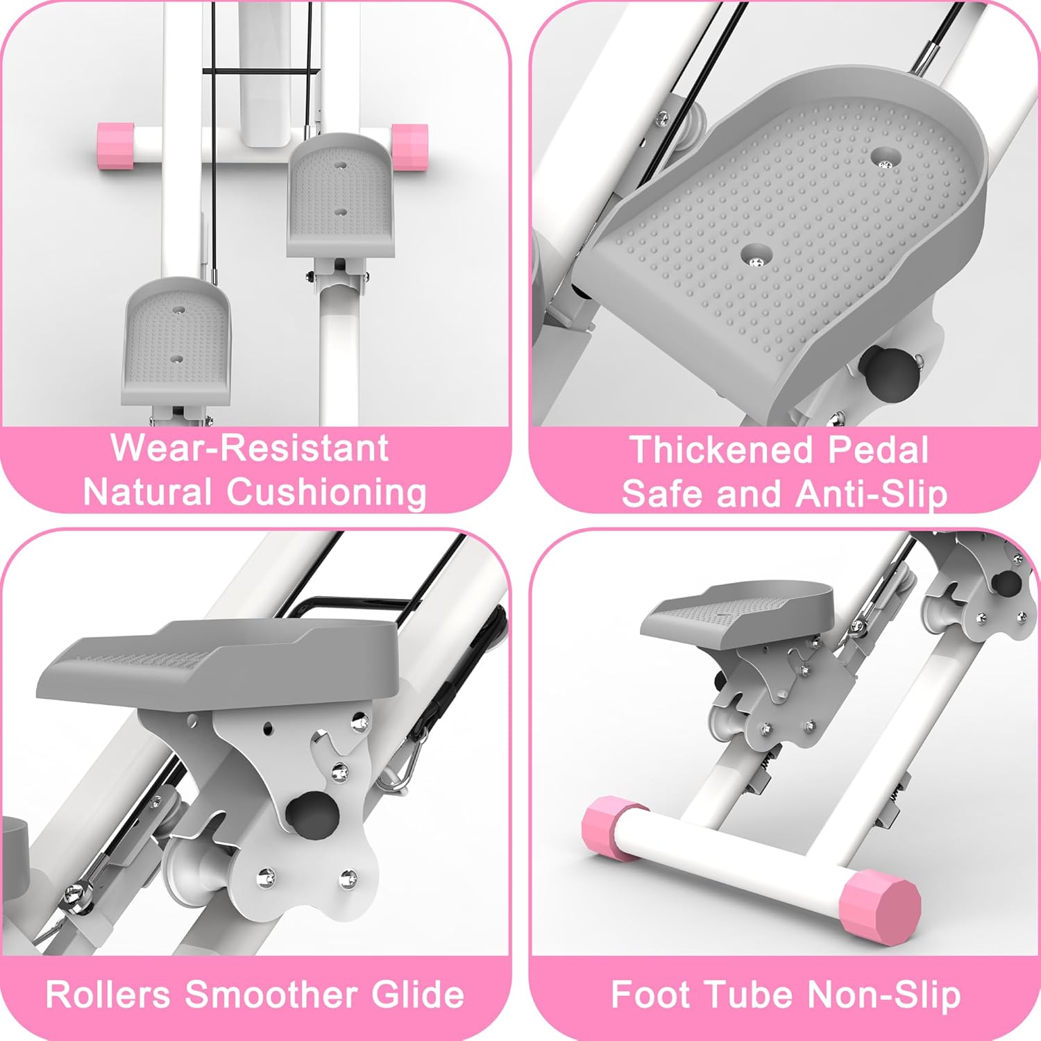 Stair Stepper for Home,Vertical Climber Workout Machine,Stair Stepper with Handlebar for Full-Body Exercise Stair Stepper with Stable Frame Adjustable Handlebar - Image 3