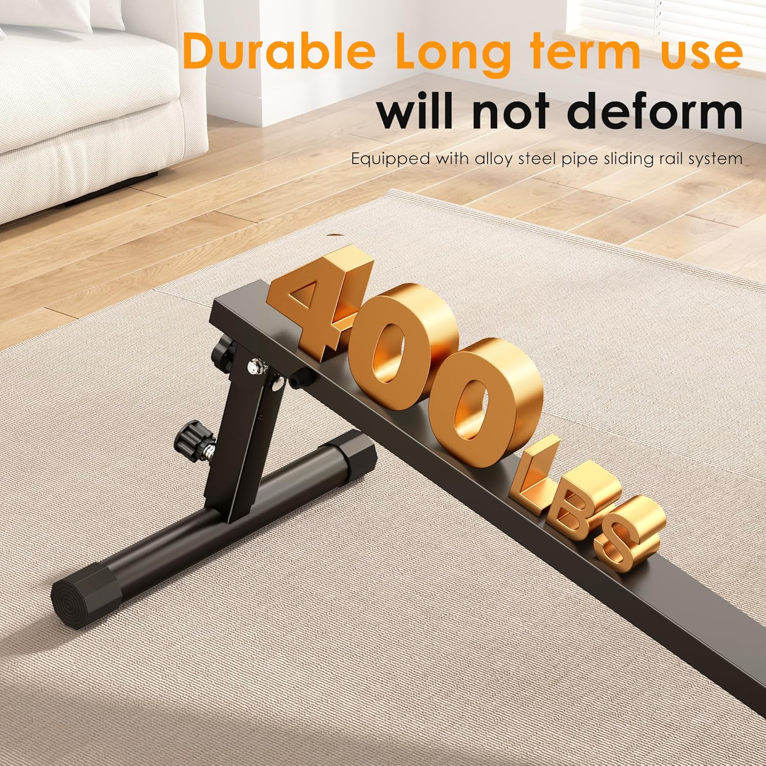 DlandHome Rowing Machine for Home, Professional Indoor Rowers with 12 Levels of Resistance, Indoor Exercise Rower Machine with Digital Monitor, Comfortable Seat Cushion - Image 7