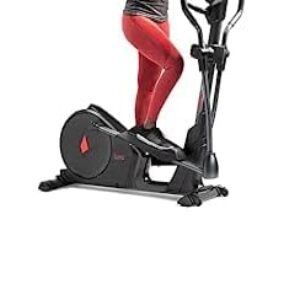 Sunny Health & Fitness Elliptical Exercise Machine Trainer with Optional Exclusive SunnyFit® App and Enhanced Bluetooth Connectivity SF-E3912SMART + Home Gym Foam Floor Protector Mat