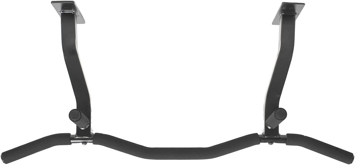 Ceiling Mount Pull Up Bar with Reversible Risers for 16 and 24 Inch Joists with Optimum Grip Spacing by Ultimate Body Press - Image 3