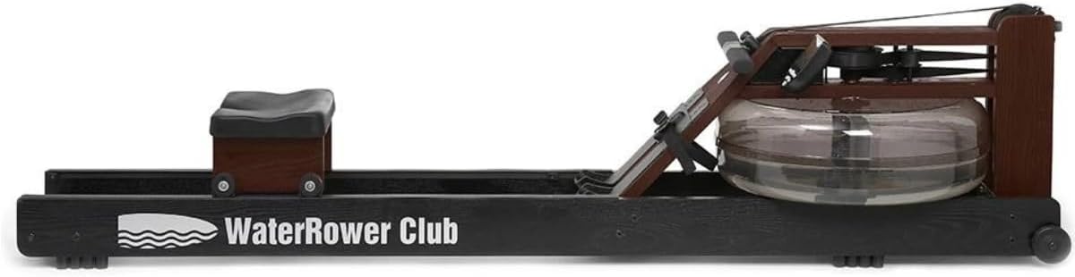 WaterRower Club Rowing Machine with S4 Monitor | USA Made Water Rower | Original Handcrafted Erg Row Machine for Home Use & Gym