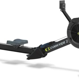 Concept2 RowErg Indoor Rowing Machine – PM5 Monitor, Device Holder, Adjustable Air Resistance, Easy Storage