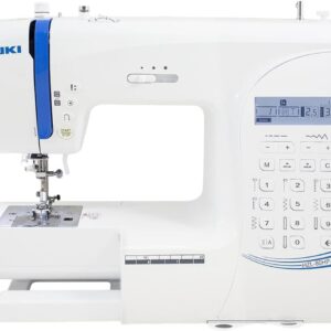 Juki HZL-80HP Sewing Machine with Automatic Needle Threader and Automatic One Step Buttonholing, Comes with a Hard-Shell Carrying Case