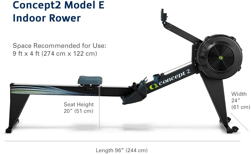 Concept2 RowErg Indoor Rowing Machine with Tall Legs - PM5 Monitor, Device Holder, Adjustable Air Resistance, Easy Storage - Image 5