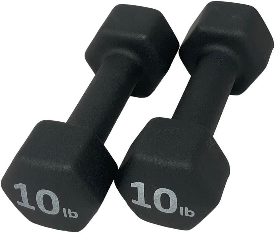 Neoprene Coated Dumbbell Hand Weight Set - Image 4