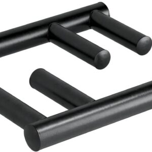 Yes4All Power Rack J-Hooks & Attachments – Heavy Duty Barbell Holders Compatible with 2×2 & 3×3 Power Racks for Home Gym