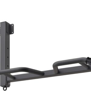 Kipika 32″ Ceiling Mounted Pull Up Bar – Heavy Duty, Highly Adjustable, Multifunctional Chin Up Bar – Home Gym System with Punching Bag Hanger and Resistance Bands Training