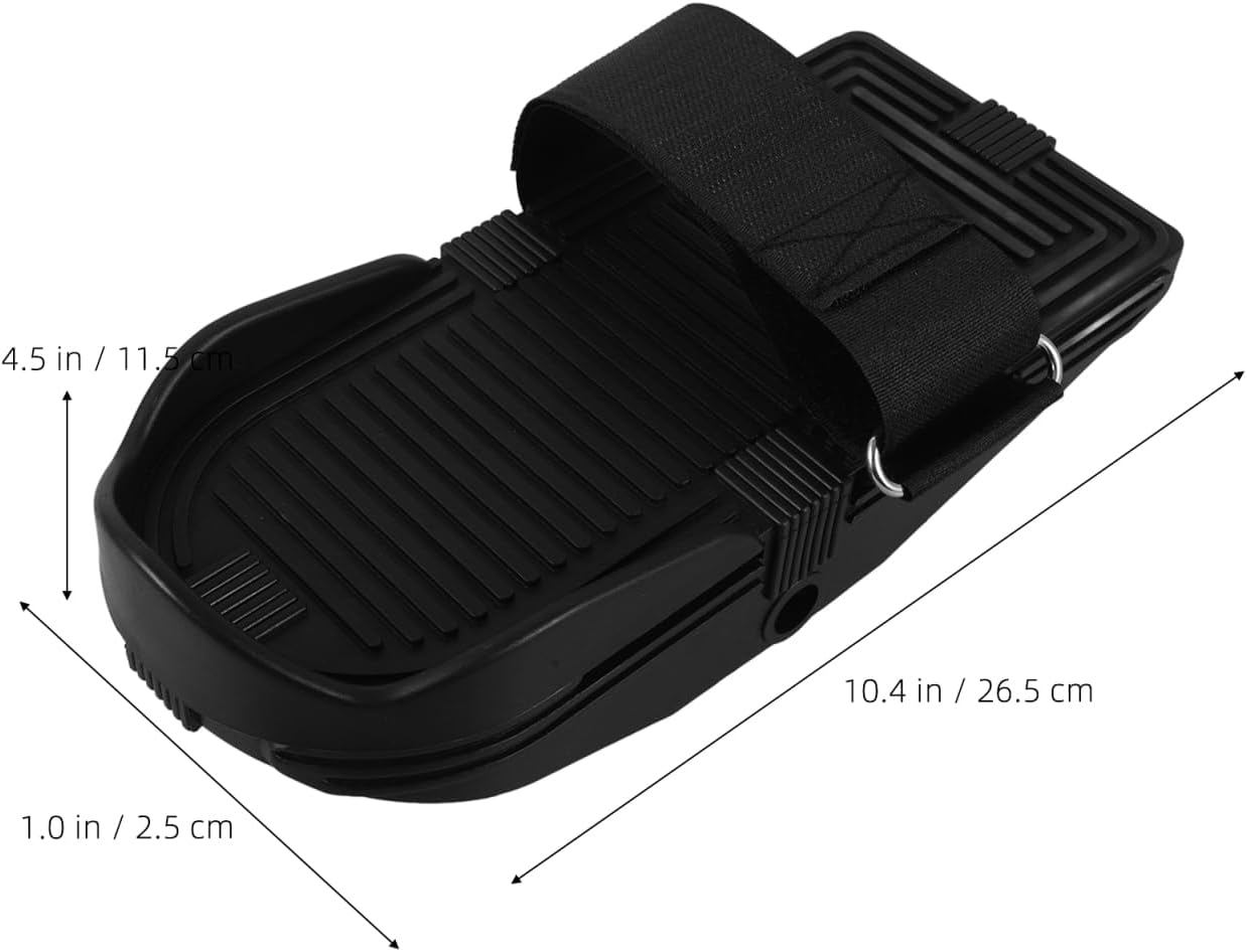 1 Pair Rowing Machine Foot Pedals Bicycle Accessories Exercise Equipment Bike Accessories Rowing Machines for Home Rowing Machine Pedals for Indoor Fitness Equipment Plastic - Image 9