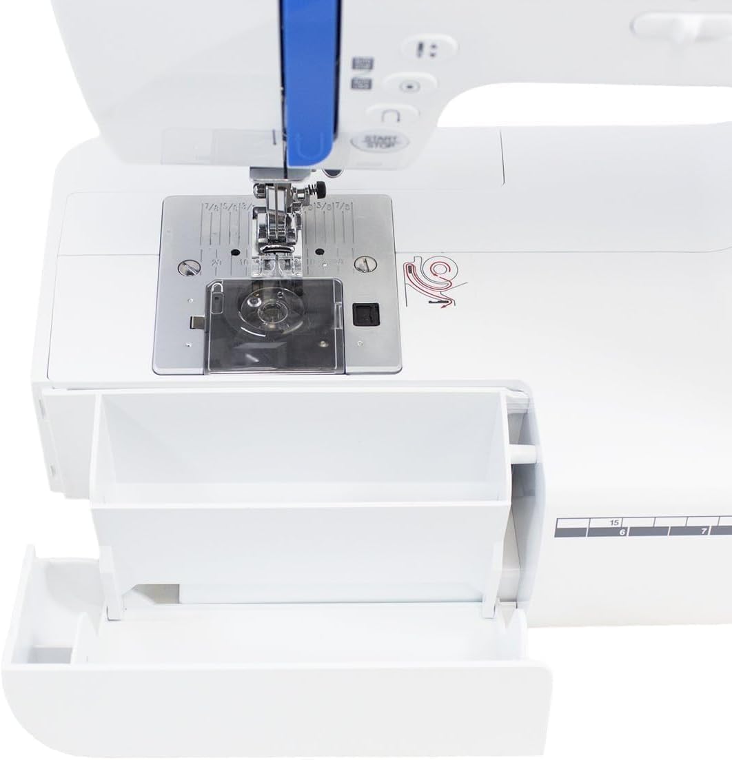 Juki HZL-80HP Sewing Machine with Automatic Needle Threader and Automatic One Step Buttonholing, Comes with a Hard-Shell Carrying Case - Image 6