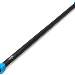 Yes4All Total Body Workout Weighted Bar, Resistance Band Bar, Racks for Strength Training, Exercise Bar for Yoga in Home and Gym – Single/Combo