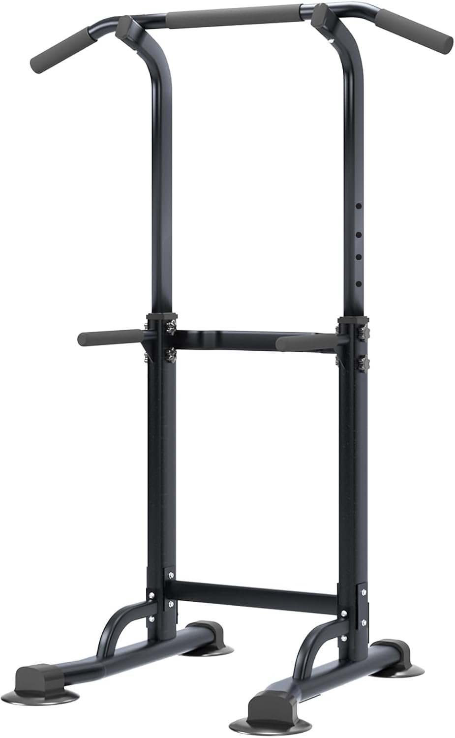 DlandHome Power Tower Pull Up Dip Station Multi-Function Fitness Equipment for Strength Training Adjustable Height Dip Stand for Home Gym - Image 8
