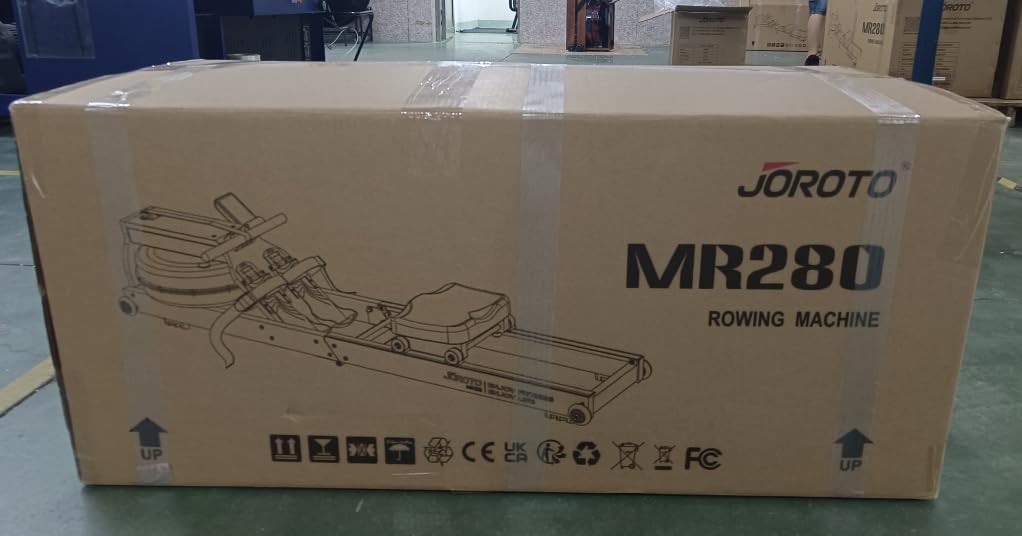 JOROTO Rowing Machines for Home Use, Foldable Rower Machine with Bluetooth Monitor, Tablet Holder Water Rowing Machine - Image 9