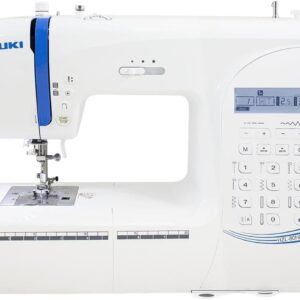 Juki HZL-80HP Sewing Machine with Automatic Needle Threader and Automatic One Step Buttonholing, Comes with a Hard-Shell Carrying Case