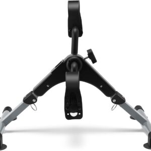 Folding Exercise Bike Pedal Exerciser Portable Desk Bike with LCD Display for Arms and Legs Workout