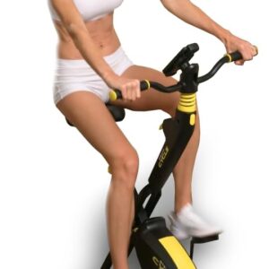 STEALTH GAME CYCLE: Full-Body Workout X-Bike, Gamified Cardio with 5 Free Games, Foldable Magnetic Cycle, Phone Holder + Free Fitness App (Optional Premium Subscription)