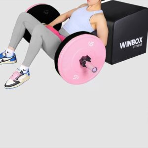 Hip Thrust Machine, Workout Box for Hip Thrust, Core & Ab Strength Training, Glute Workout Equipment for Home and Gym – Medium Size