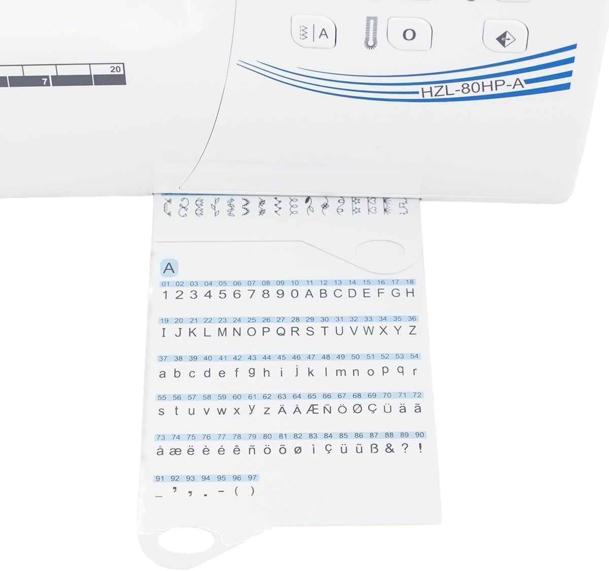 Juki HZL-80HP Sewing Machine with Automatic Needle Threader and Automatic One Step Buttonholing, Comes with a Hard-Shell Carrying Case - Image 5