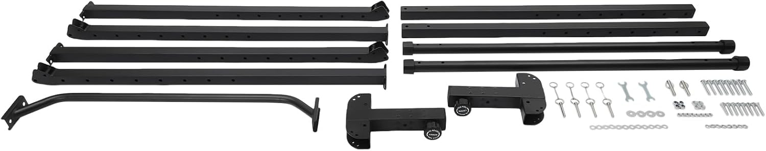 Foldable Pull Up Bar, Power Tower Workout Dip Station Height Adjustable Pull Up Bar for Home, Multifunction Fitness Tower Station Gym Training Equipment - Image 7