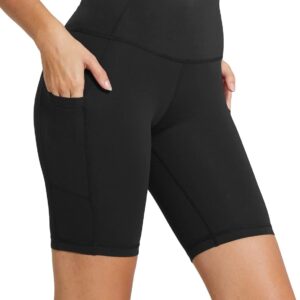 baleaf Women’s 8″/ 5″/ 3″ Biker Shorts High Waist Yoga Workout Gym Running Volleyball Spandex Shorts with Pockets