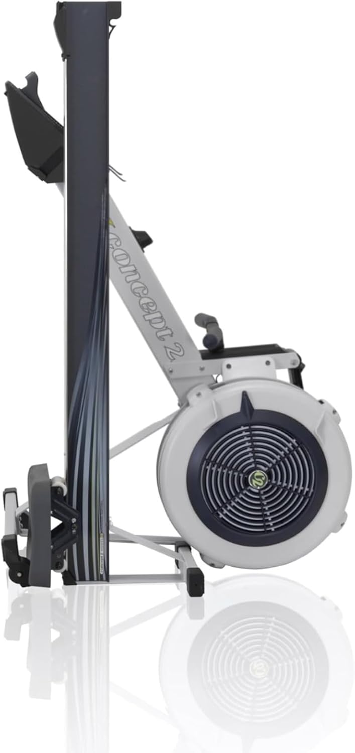Concept2 RowErg Model D Indoor Rowing Machine with PM5 Monitor, Device Holder, Adjustable Air Resistance, Easy Storage (Gray) - Image 6