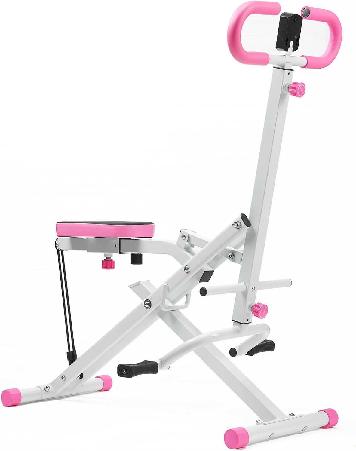 Squat Machine for Home, Squat Ride / Rowing Machine with Adjustable Resistance, Foldable Exercise Equipment, Glute & Leg Cardio Workout Machine - Image 8