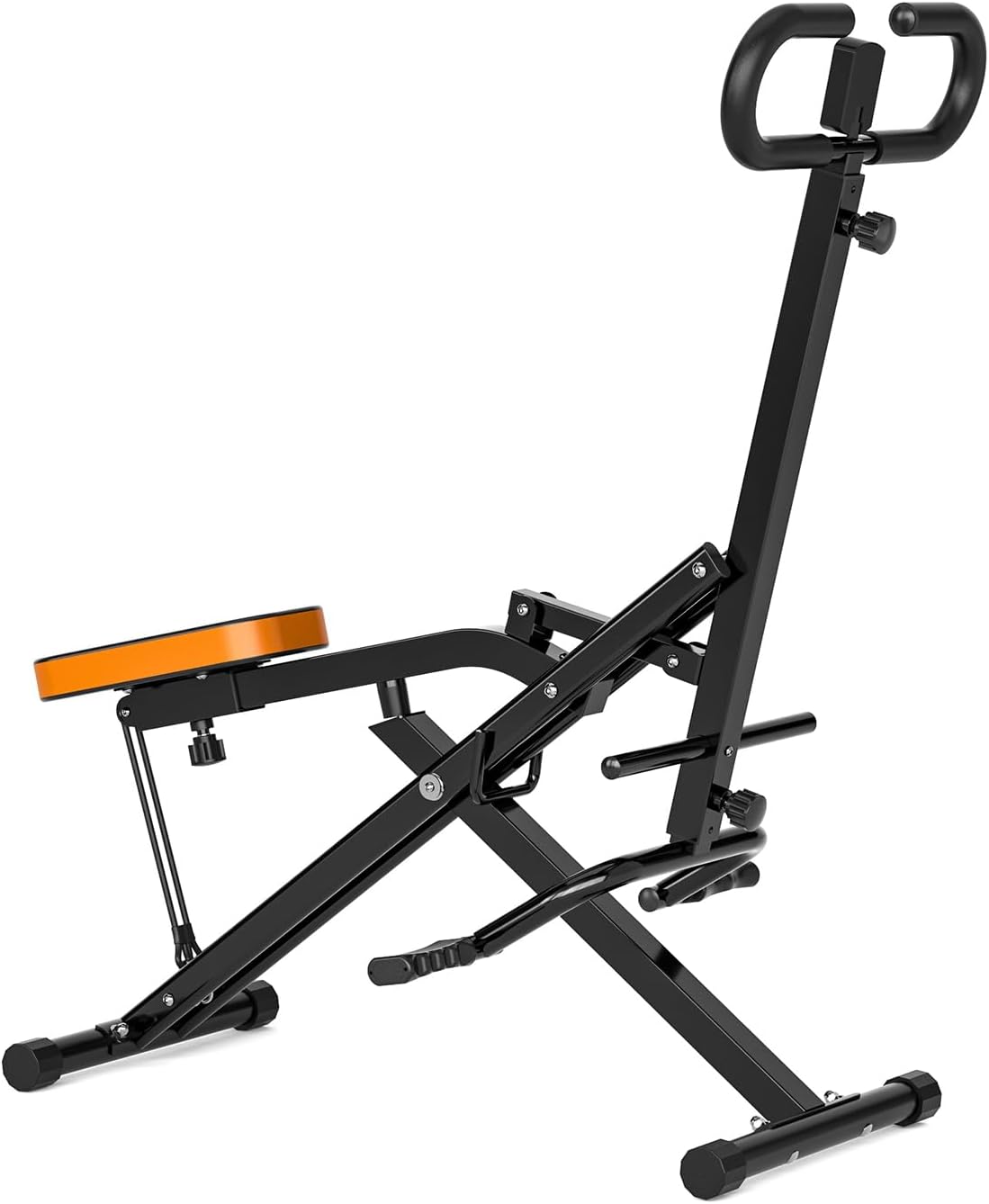Magnetic Rowing Machine for Home Adjustable 8-Speed Booster Burn Fat & Sculpt Muscles Supports Up to 265 LBS Phone/Tablet-Ready Design