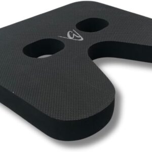 Godfrey Ergo Rowing Machine Seat Cushion – Anti-Slip Neoprene Rower Pad with Textured Rubber Surface for Concept2 Models, Water Rower, Recline Bikes, Peloton, Rowing Boats