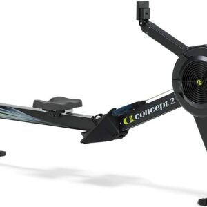 Concept2 RowErg Indoor Rowing Machine with Tall Legs – PM5 Monitor, Device Holder, Adjustable Air Resistance, Easy Storage