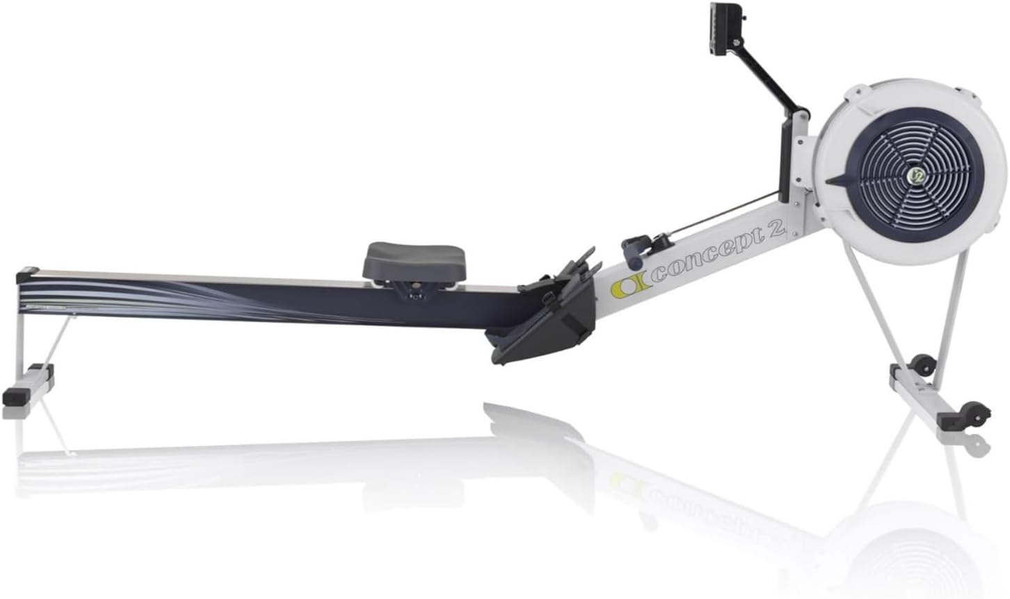 Concept2 RowErg Model D Indoor Rowing Machine with PM5 Monitor, Device Holder, Adjustable Air Resistance, Easy Storage (Gray) - Image 3
