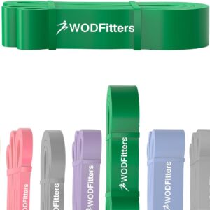 WODFitters Pull Up Assistance Band for Stretching, Mobility Workouts, Warm Up, Recovery, Powerlifting, Home Fitness and Exercise…