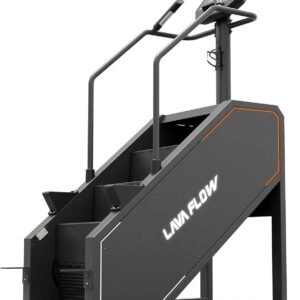 GMWD Stair Stepper Machine, Commercial Grade Stair Climber with Bluetooth, Stair Machine for Cardio, 15 Resistance Levels, 24-164 Steps/Min, Exercise Machine with LED Display for Home