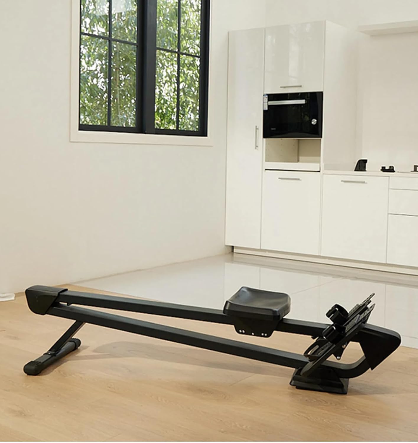 Rowing Bench, Rower Attachment for Gym Monster, Rowing Machine for Home Work Out, Adjustable Resistance Levels, Rowing Machine for Home Gym - Image 4