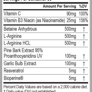 Evlution Nutrition PumpMode – Nitric Oxide Supplement – Non Stimulant Supplement with Arginine Betaine and Pine Bark for Maximum Pumps and Performance – Gluten Free Pre Workout Supplement