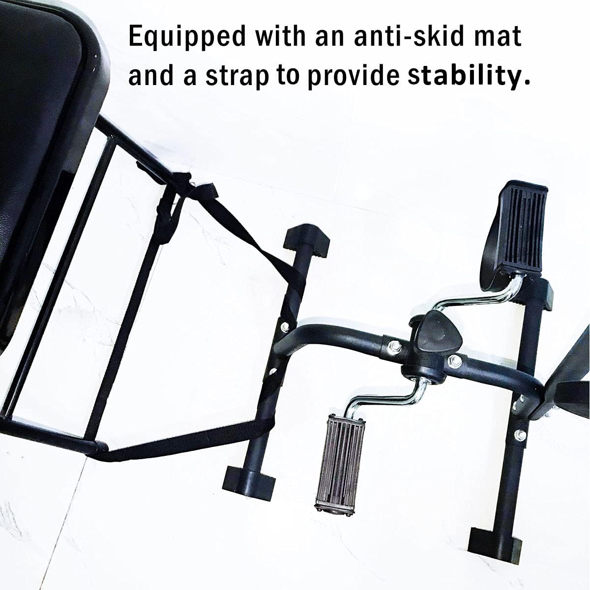 Pedal Exerciser Bike Hand Arm Leg and Knee Peddler Adjustable Fitness Equipment for Seniors, Elderly Home Pedal Exercise Bike for Total Body, with Gift Box - Image 6