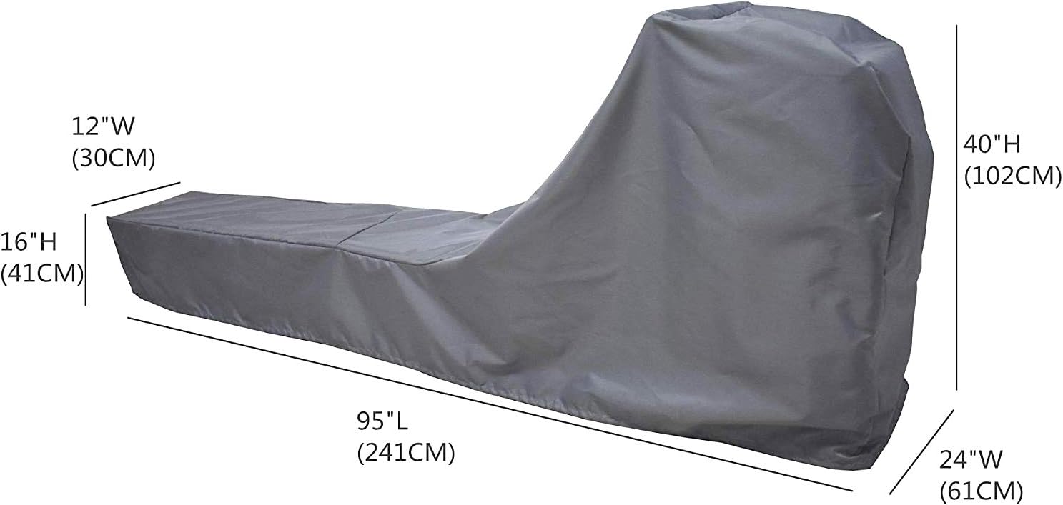 Fitness Equipment Cover - Protective Dustproof Waterproof & Water-Resistant Stationary Fabric for Indoor/Outdoor Use, Gray - Image 2