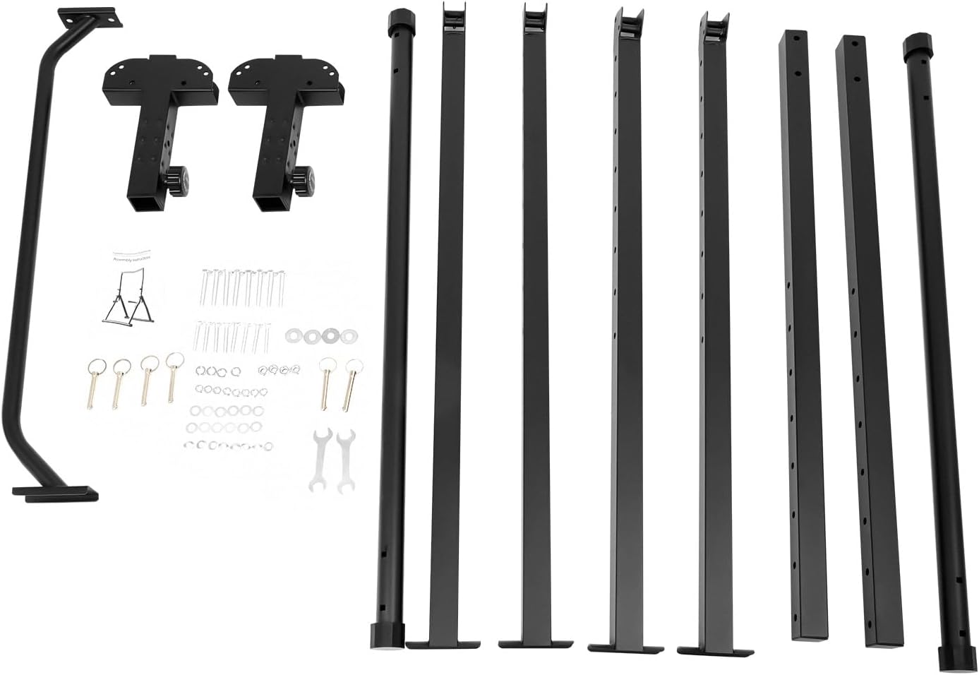 Triangular Pull Up Station, Carbon Steel Pull Up Bar for Home Gym Strength Training Equipment, 440.92 lbs 4.36 * 3.81 ft Adjustable Height Home Pull Up Bar (Free Standing) - Image 9