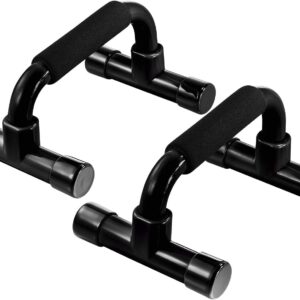 Push Up Bar Strength Training – Home Gym Exercise Equipment Push-up Stands with Cushioned Foam Grip Handles Non-Slip Sturdy Structure – Floor Workouts Fitness Calisthenics for Men Women