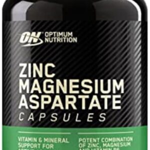 Optimum Nutrition Muscle Recovery and Endurance Supplement for Men and Women, Zinc and Magnesium Supplement, 180 Count