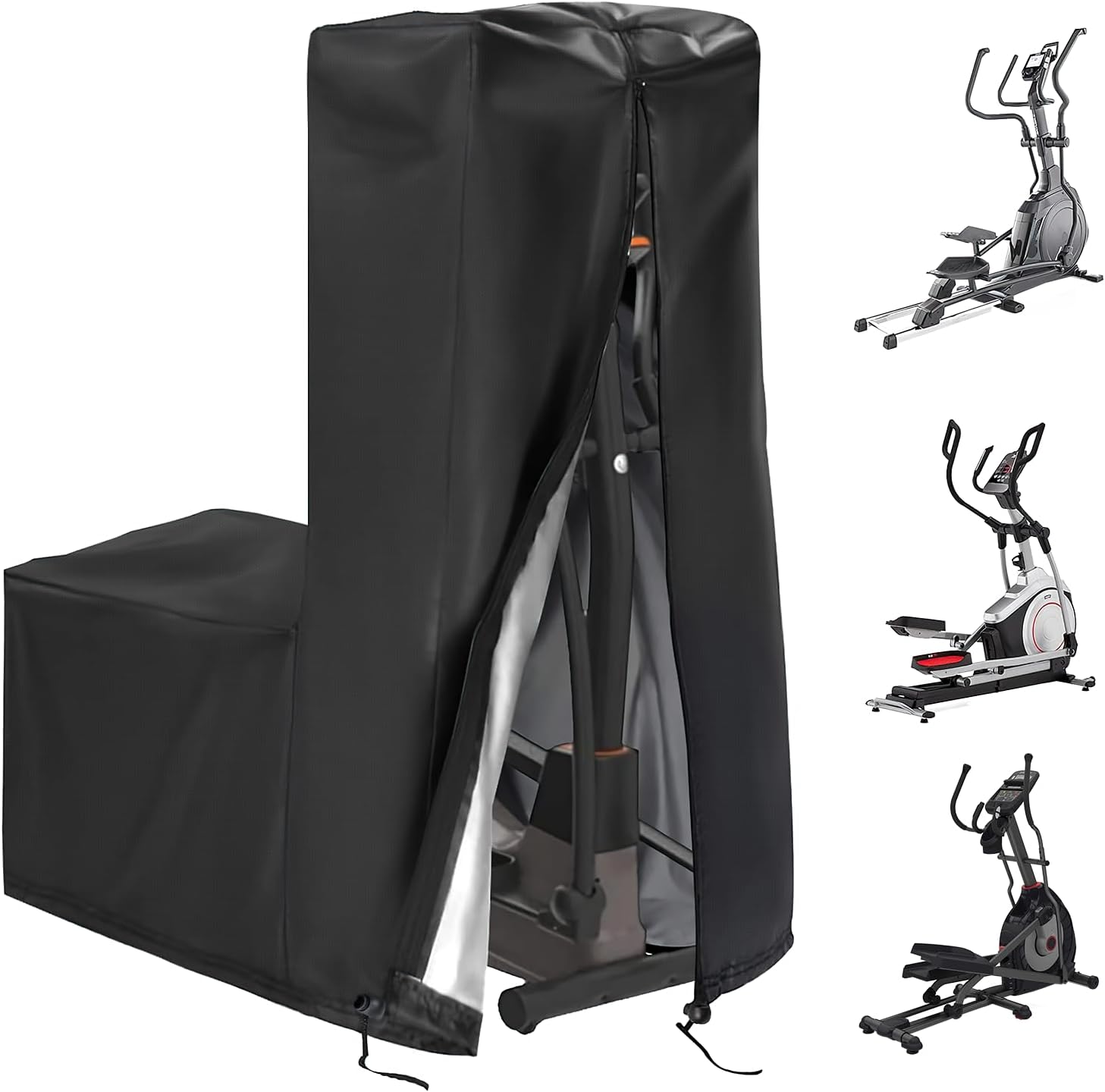 Kingling Elliptical Exercise Machine Cover - Waterproof & Dustproof Protective Cover for Home Use