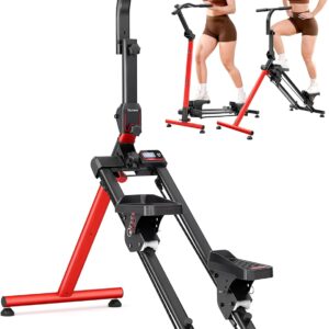 YOLEO Steppers for Exercise at Home, Adjustable Stair Stepper with 3 Workout Modes,Folding Cardio Stair Master with Adjustable Handlebar&Oversized Pedal,90% Pre-Assembled Stair Climber with Caster Mat
