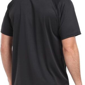 1/5 Pack Running Shirts Men Sport Tops Dry Fit Gym Wicking Athletic T Shirts Breathable Cool Workout Shirts