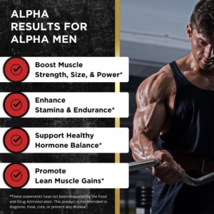 UNALTERED Anabolic Muscle Builder for Men – Growth, Size, Strength – Natural Muscle Building Supplement & Energy Booster – Tribulus Terrestris, Ginseng, Vitamin D3, Ashwagandha – 150 Capsules