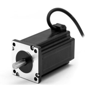 Nema23 57mm Stepper Motor 2Nm/285oz.in 3A 8mm Shaft 2-Phase 4-Lead Wire Nema 23 Step Motors 1.8 Stepper Angle Stepping Motor for CNC 3D Printer Lathe Milling Machine Robotics