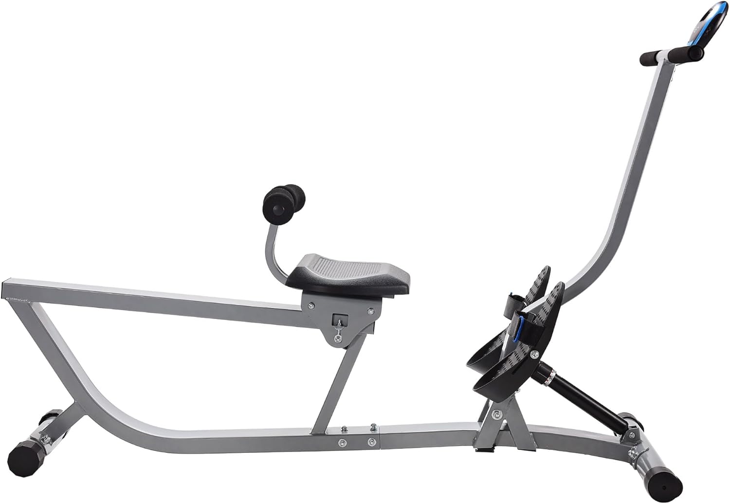 Stamina Hydraulic Rower Machine with Smart Workout App - Rowing Machine with Adjustable Resistance for Home Gym Fitness - Image 4