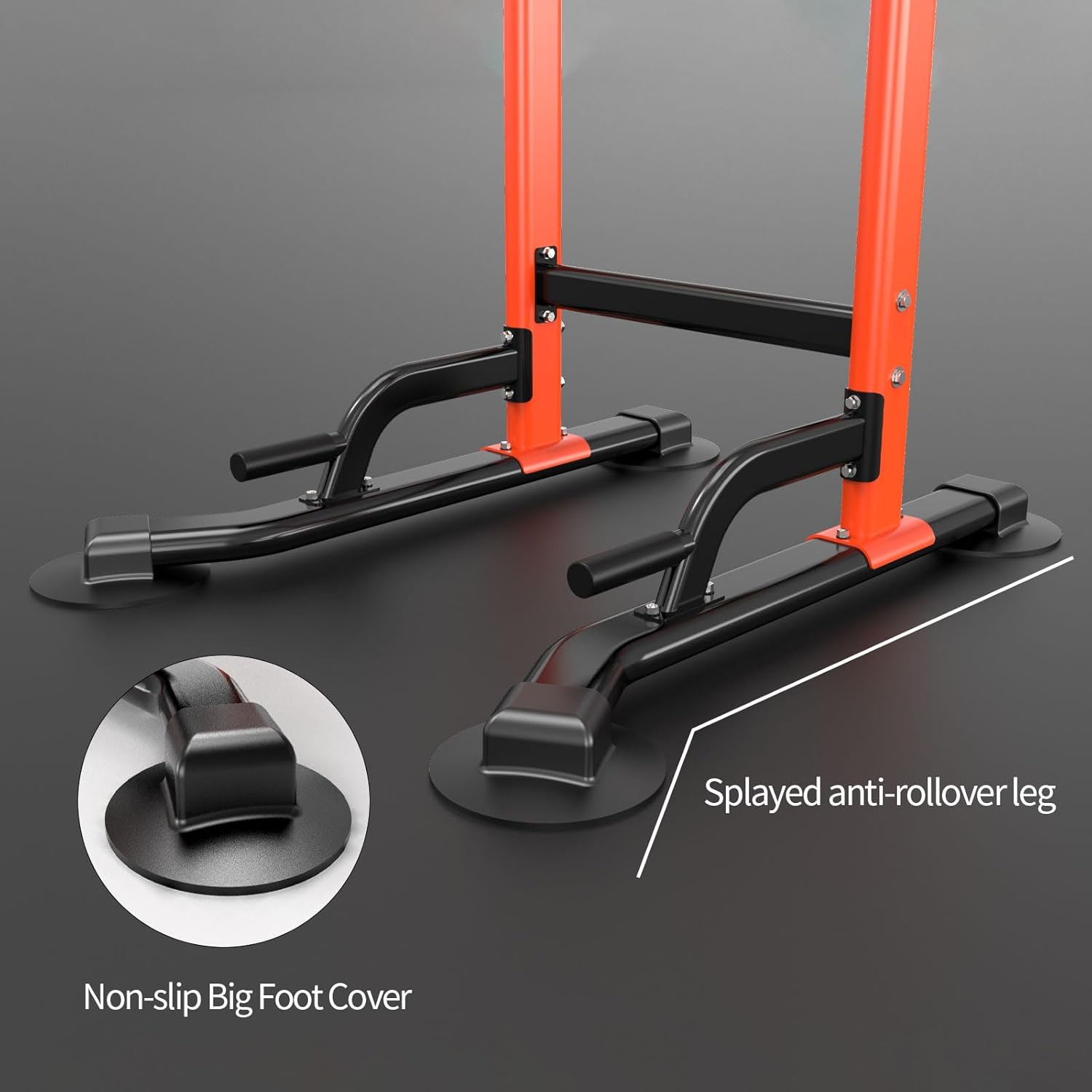 Dip Station - Home Gym Strength Training Pull-Ups Dip-Ups 330Lbs - Image 3