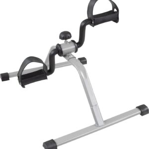 Under Desk Bike Pedal Exerciser with Calorie Tracker and Adjustable Resistance