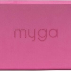 MYGA Yoga Block,Lightweight EVA Foam Yoga Brick,High Density Non-Slip Block for Yoga Poses, Pilates, Balance and Flexibility