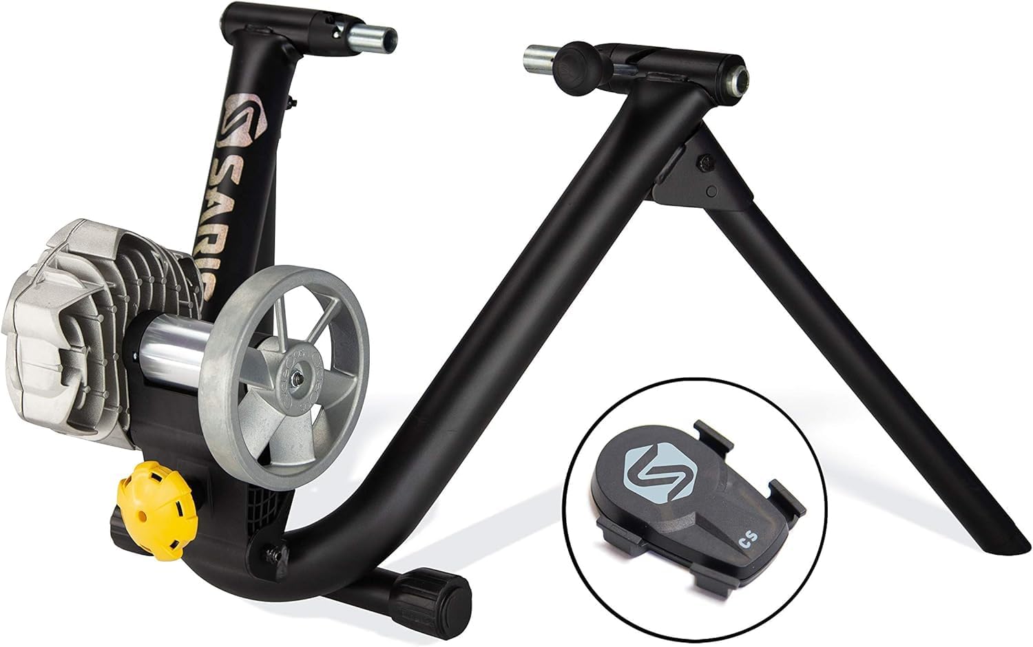Saris Fluid2 Indoor Bike Trainer, Smart Equipped Option, Fits Road and Mountain Bikes, Compatible with Zwift App - Image 2