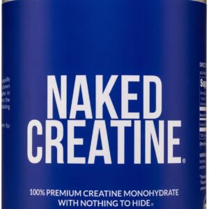 NAKED Pure Micronized Creatine Monohydrate – 200 Servings, 1,000g Bulk – Vegan, Non-GMO, Gluten & Soy Free – Muscle Building, Strength Training, Gym & Fitness Supplement