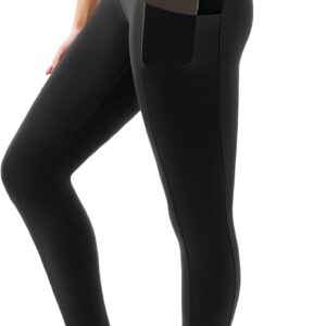 SINOPHANT High Waisted Leggings with Pockets Women, Full Length Capri Buttery Soft Stretchy Yoga Pants